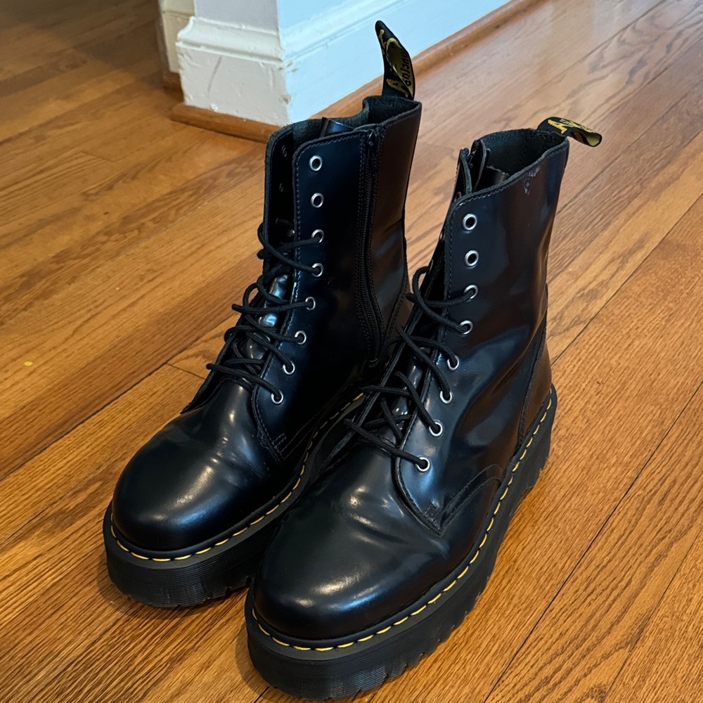 Dr. Martens Shiny Boots